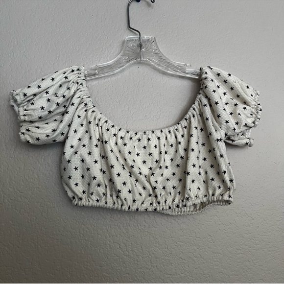 Lovers + Friends Just Don’t Care Star Bikini Top Size: M - Picture 6 of 7